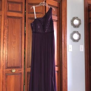 One shoulder Bridesmaid/ Prom dress